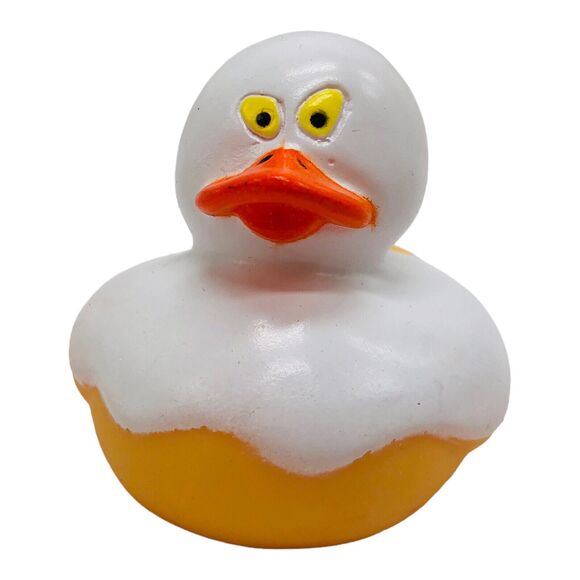 Angry Donut Ghost Rubber Duck Ducky Squirter Bath jeep cruise Ducking Party Toy - Picture 1 of 10